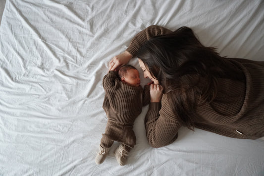 Women Chunky Knit Sweater | Coffee - romi.