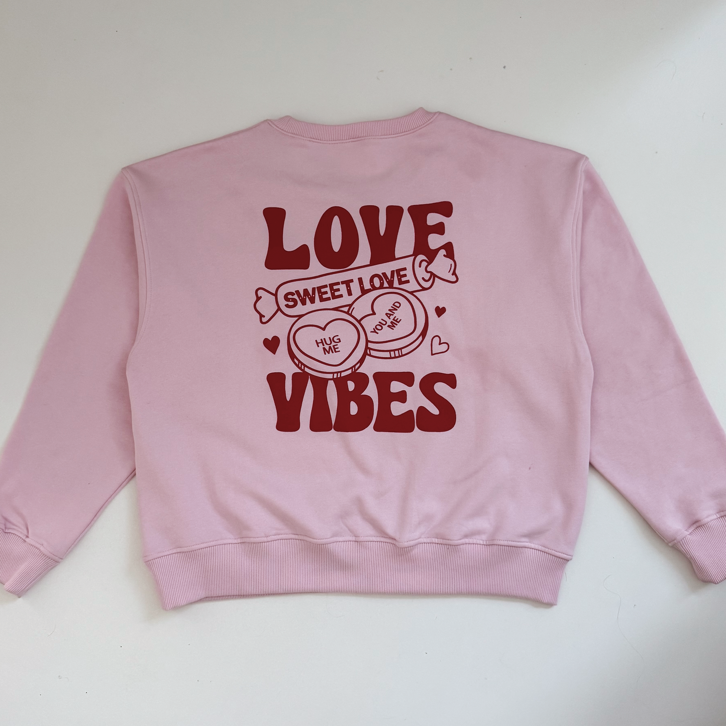 Women Sweater love vibes | blossom - romi.