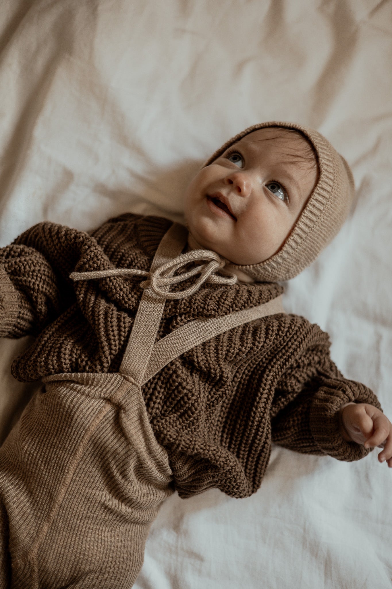 Chunky Knit Sweater | Coffee - romi.