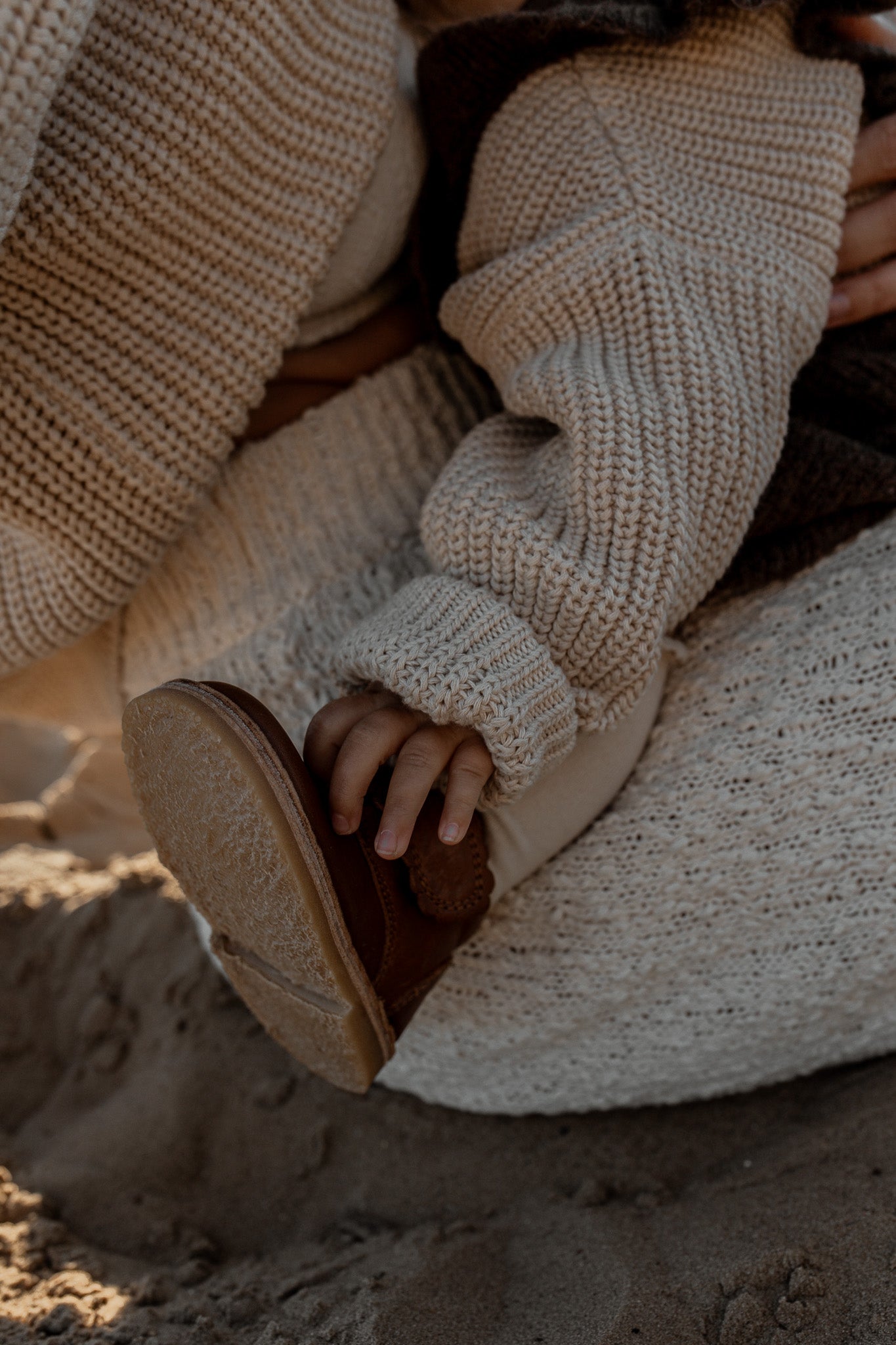 Chunky Knit Sweater | Oat - romi.
