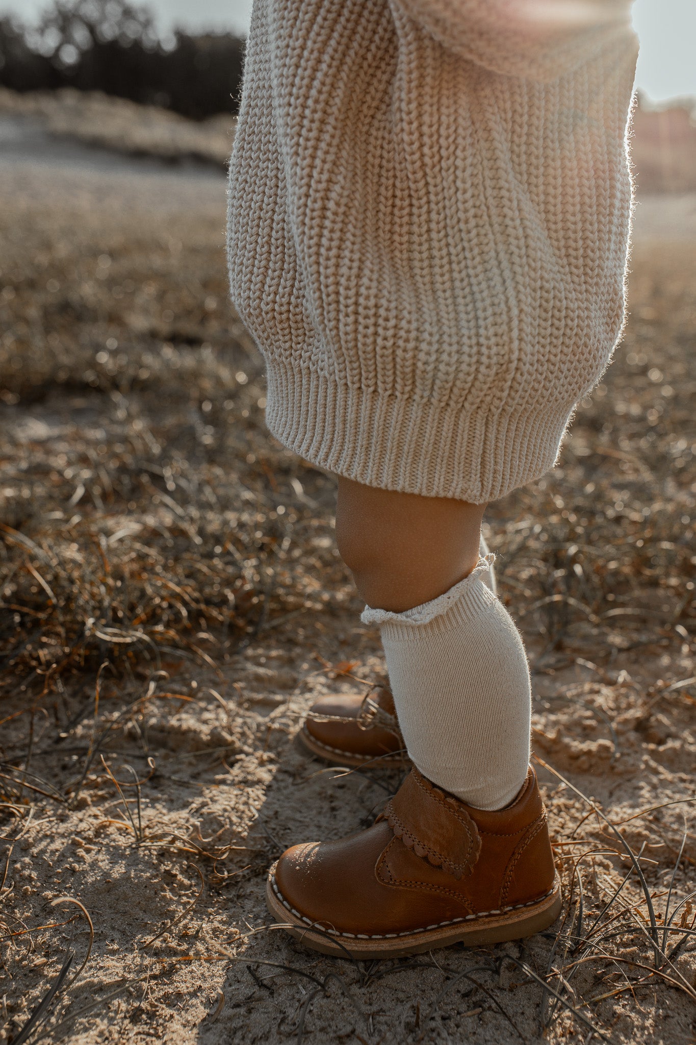 Chunky Knit Sweater | Oat - romi.