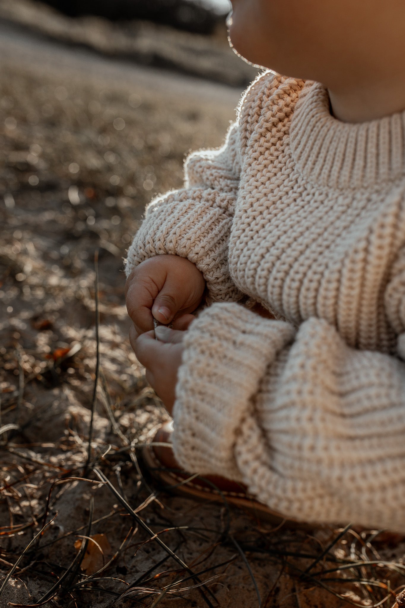 Chunky Knit Sweater | Oat - romi.