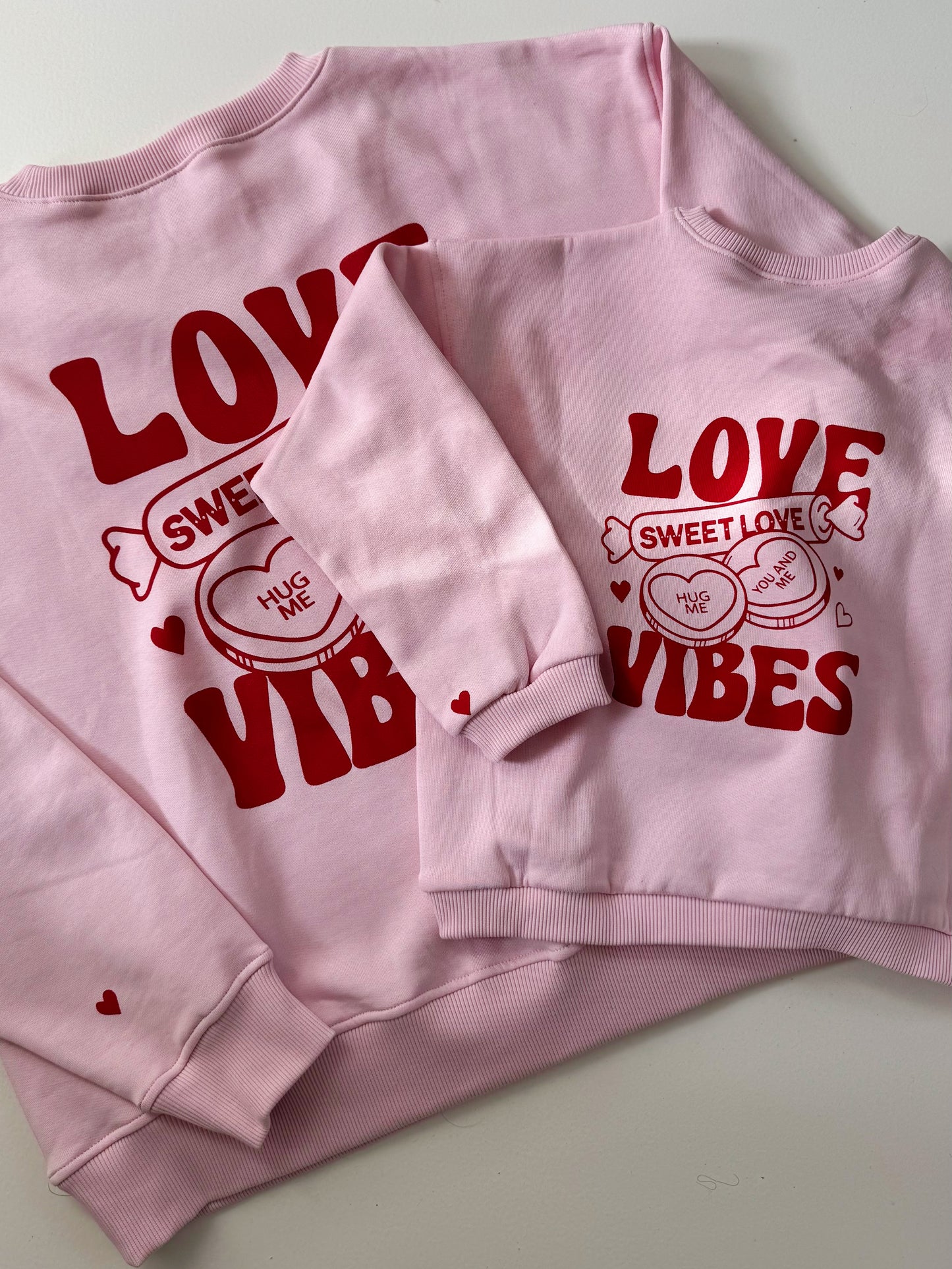 Women Sweater love vibes | blossom