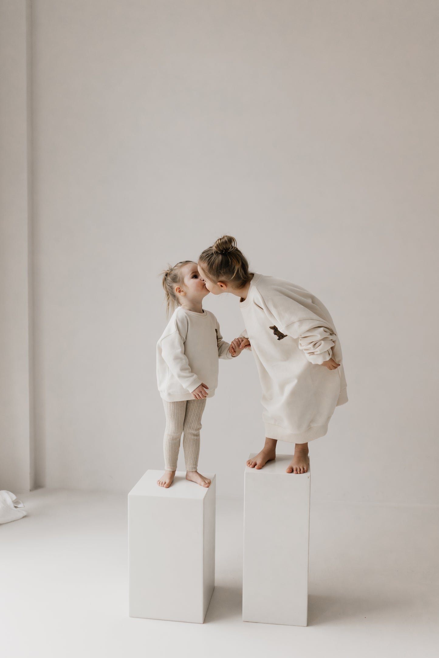 Kids Sweater Puppy | natural - romi.